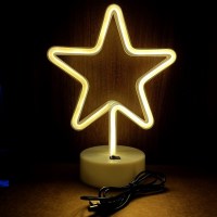 Светильник неоновый «Звезда» от USB купить в Минске +375447651009