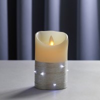 Светильник светодиодный LED «Свеча»  цвет: молочно-серебристый Минск +375447651009
