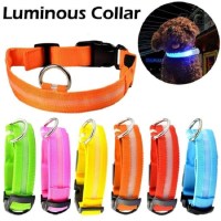 Светящийся ошейник для животных Collar LED черный, размер M Минск +375447651009