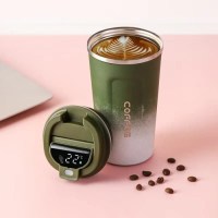 Термокружка с термодатчиком «Gradient» green 510 мл. Минск +375447651009