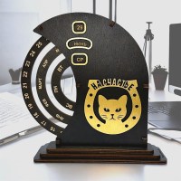 Вечный календарь с подковой КОТЭ «На счастье» Минск +375447651009