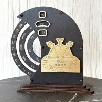 Вечный календарь Знаки Зодиака «Весы» цвет: венге Минск +375447651009