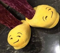 Веселые тапочки Emoji Хитрый Минск