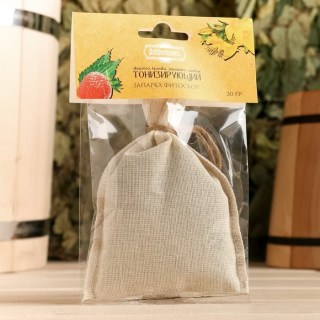 Запарка для бани «Зверобой, крапива, земляника» тонизирующая купить