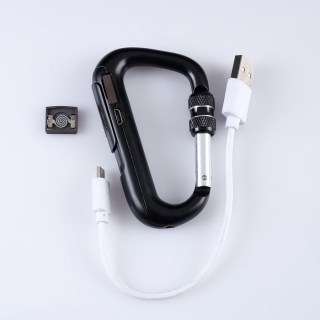 Зажигалка электронная «Сarbine» USB-подзарядкой спираль фото