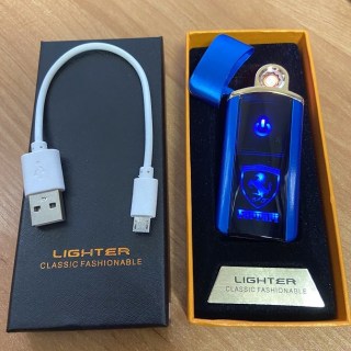 Уценка!Зажигалка электронная USB «Ferrari» синий глянец купить