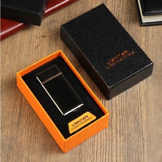 Зажигалка с зарядкой от USB «Luxury» черная купить