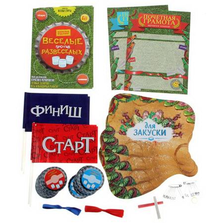 Игра веселые старты «Веселые против развеселых» купить