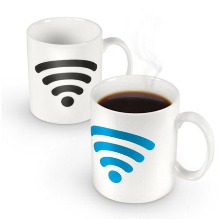 Кружка хамелеон «Wi-Fi» купить